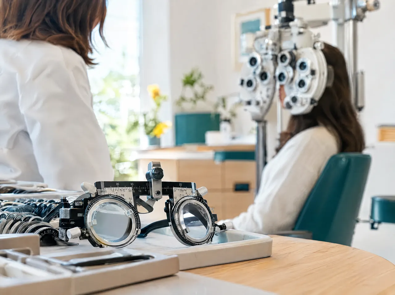 Oculistica: dettaglio della visita